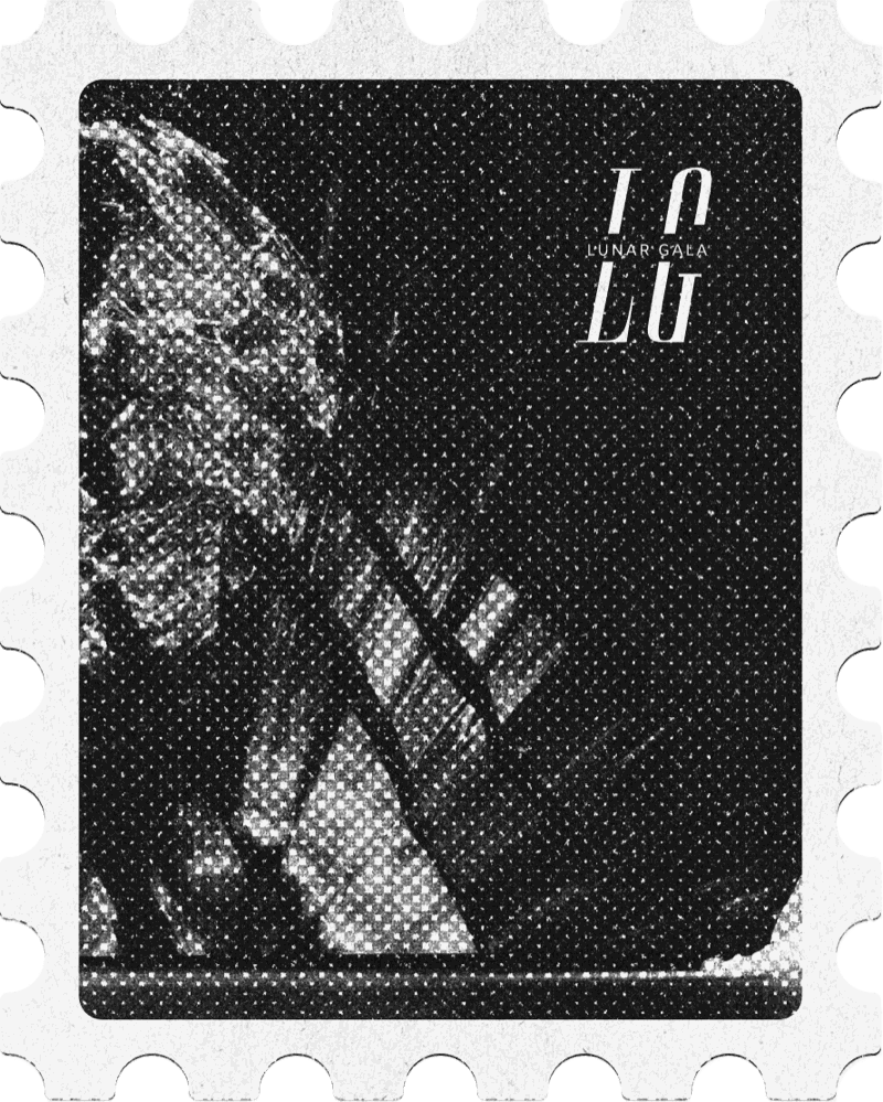 Lunar Gala postage stamp